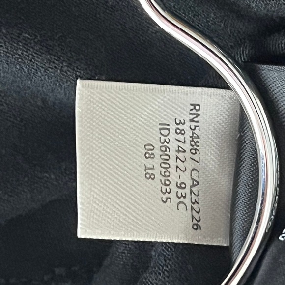 Victoria's Secret PINK Black Yoga Leggings Logo Stripe XS - Picture 4 of 9